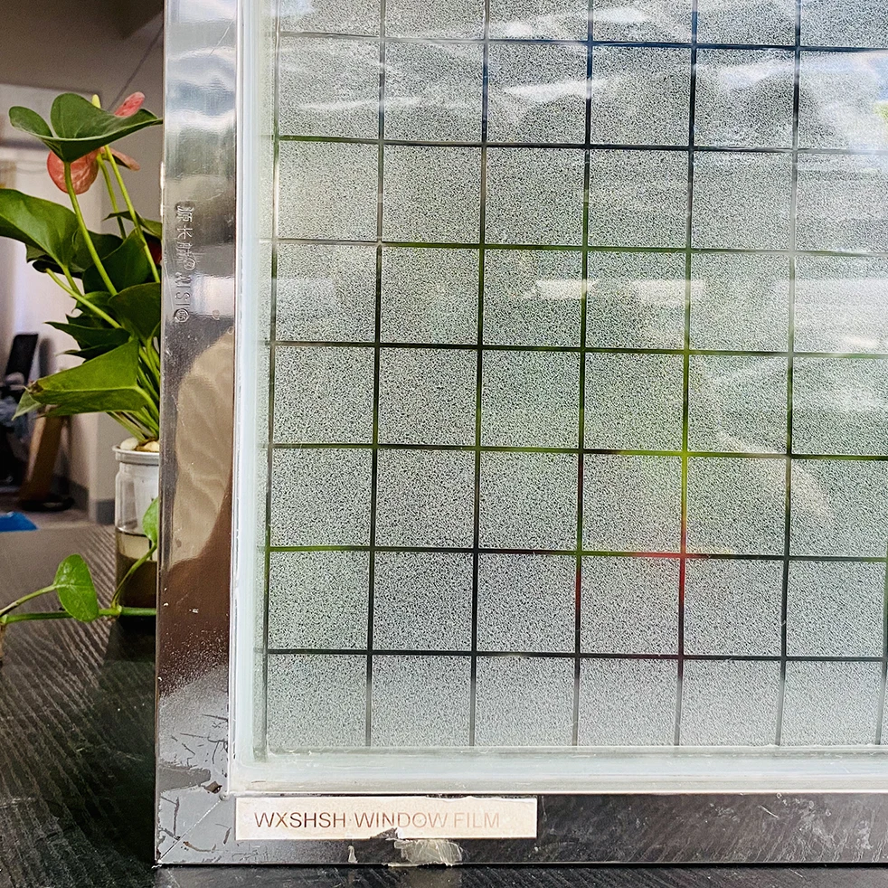 Квадратная самоклеящаяся зеркальная пленка для окон защитные виниловые