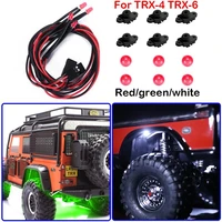 atmosphere light wheel arch light chassis lights for 110 trax trx4 bronco g500 trx6 g63 crawler cars decorative accessories