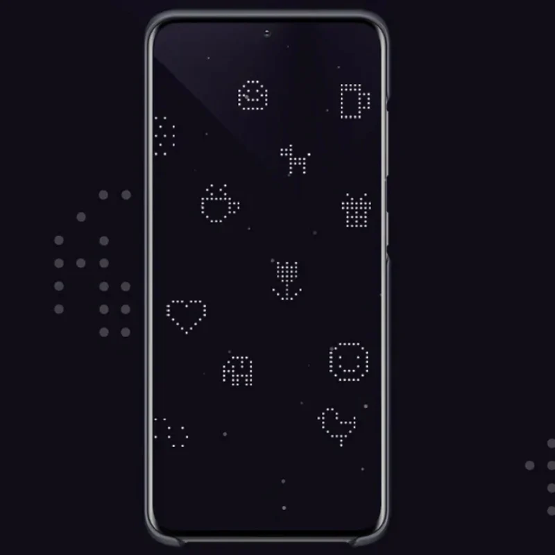 Оригинальный Смарт Чехол Samsung для Galaxy S20 Ultra + plus с эффектом эмоционального