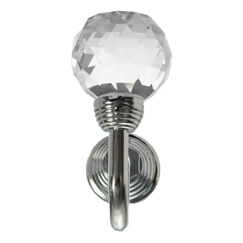 Промо акция! 2 шт. Большой Винтаж Кристалл круглой формы занавес галстук назад