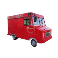 street mobile fast food cart ice cream vending truck vintage car cooking trailer kiosk