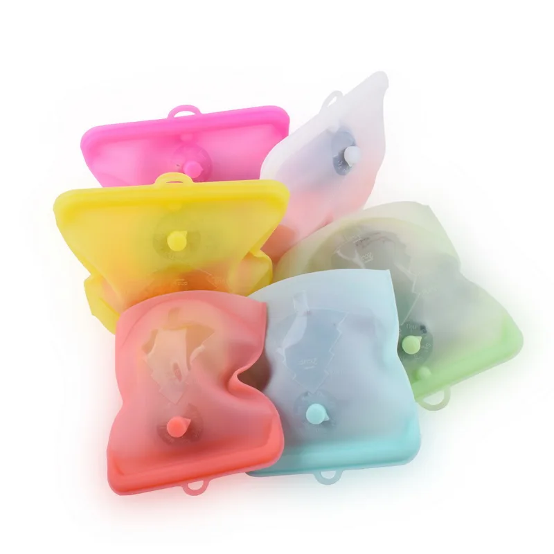 1 шт. PEVA мешок для хранения продуктов контейнеры многоразовая морозильная сумка