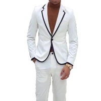 2020 latest coat pant mens lapel two piece suit for prom party wedding dress dinner dress tuxedos busiess suits jacketpants