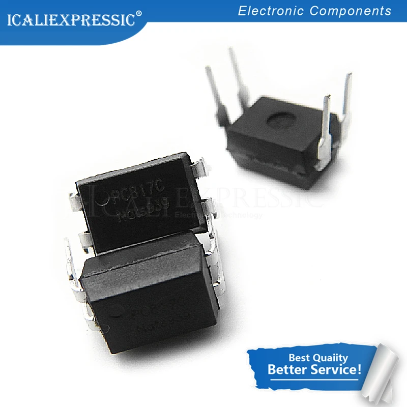 100 шт. PC817C DIP4 PC817-C DIP PC817 C Новый и оригинальный IC | Электронные компоненты