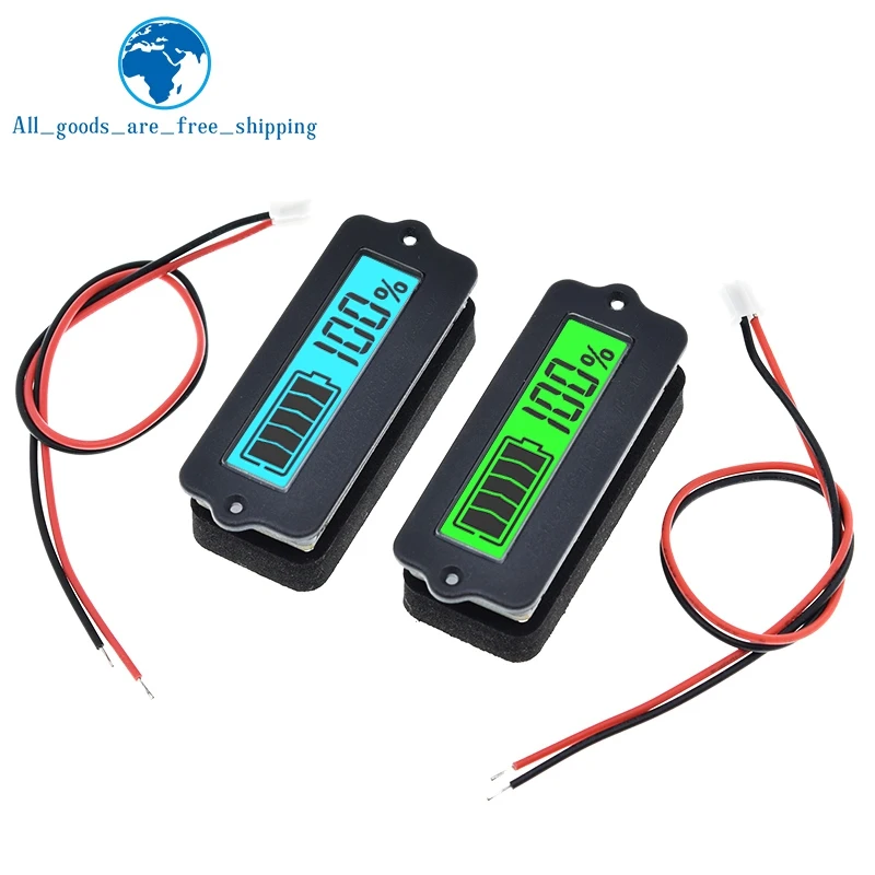 12V LY6W свинцово кислотный LiPo Батарея Ёмкость индикатор ЖК дисплей Дисплей