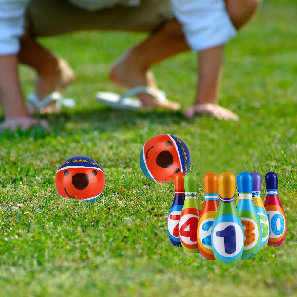 

1 Set Colorful Bowling Practical Bowling Set Useful Indoor Sport