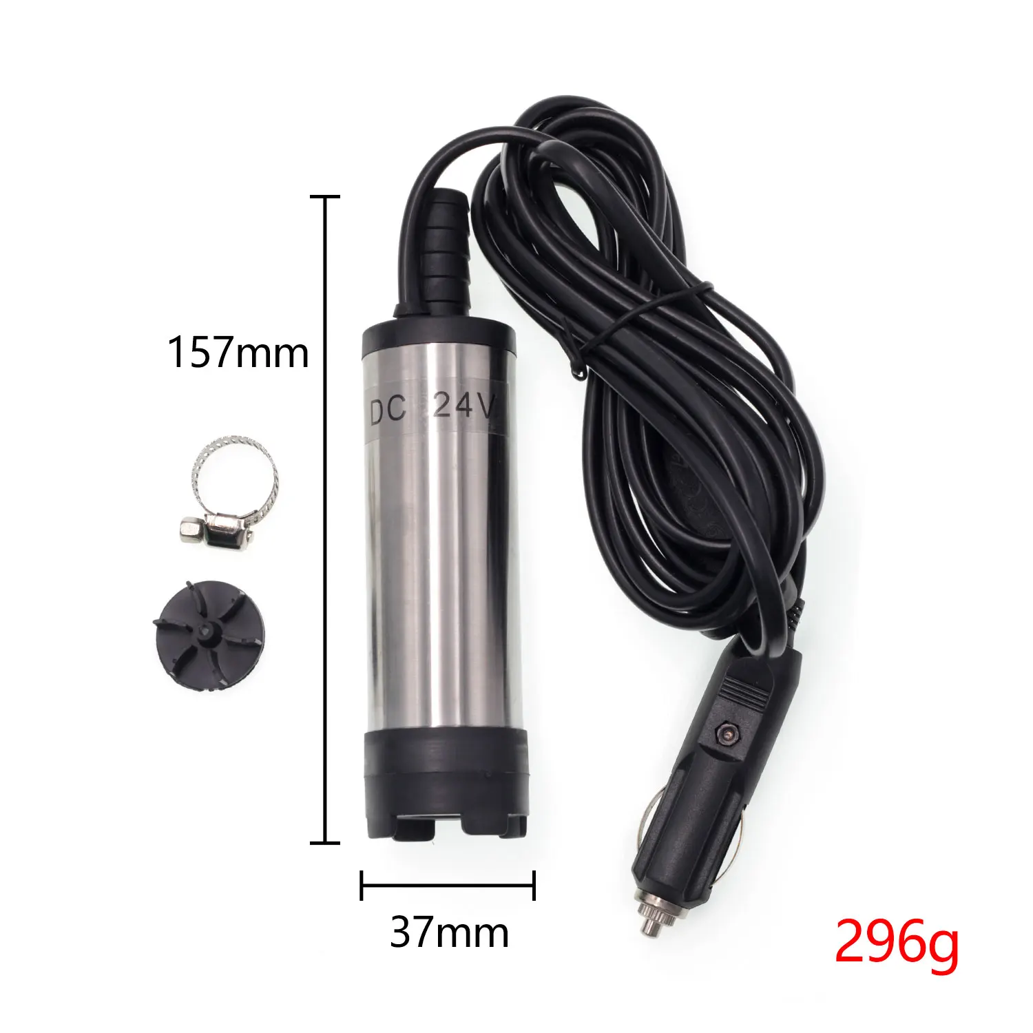 12V 24V DC Электрический погружной насос для перекачки дизельного масла воды корпус