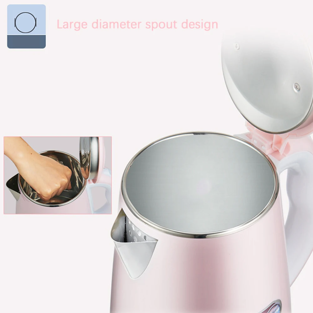 Электрический чайник с горячей изоляцией быстрый бойлер для дома путешествий