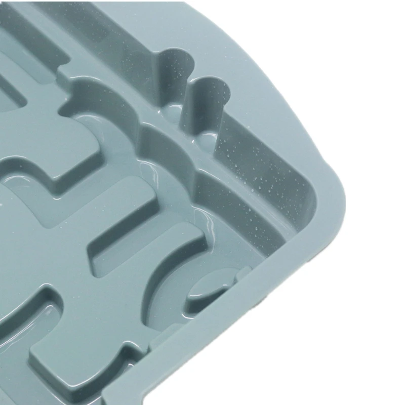 1 шт. Прямоугольная форма для выпечки из силикона с геометрическим узором, антипригарным покрытием, для приготовления мусса/желе/выпечки, большого размера, безопасная в духовке.