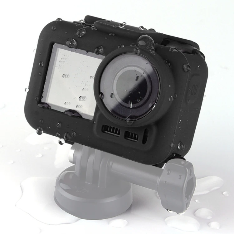 PULUZ силиконовый защитный чехол для DJI Osmo Action с рамкой | Электроника
