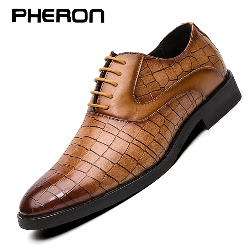 Мужские модельные туфли размера плюс Большие размеры 38-47 для мужчин Свадебные