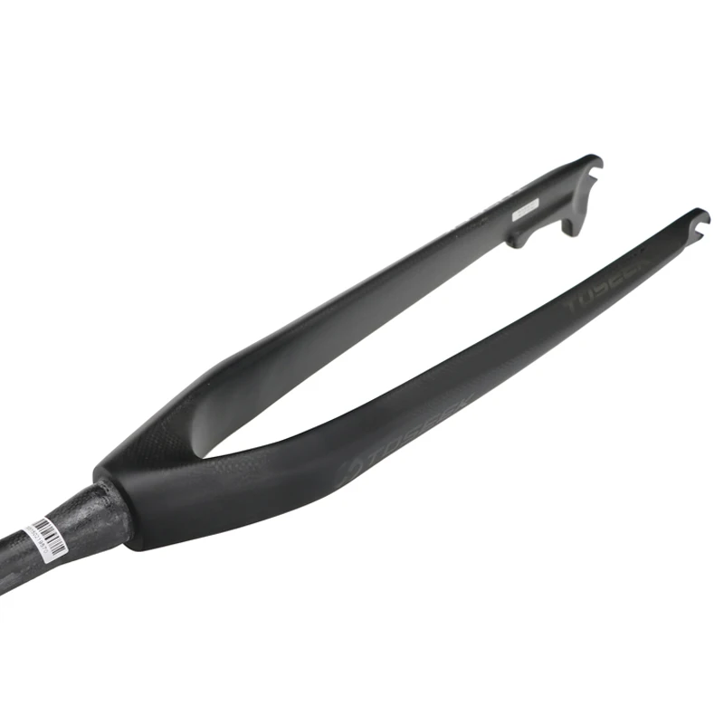 Велосипедная вилка TOSEEK из углеродного волокна коническая жесткая велосипедный