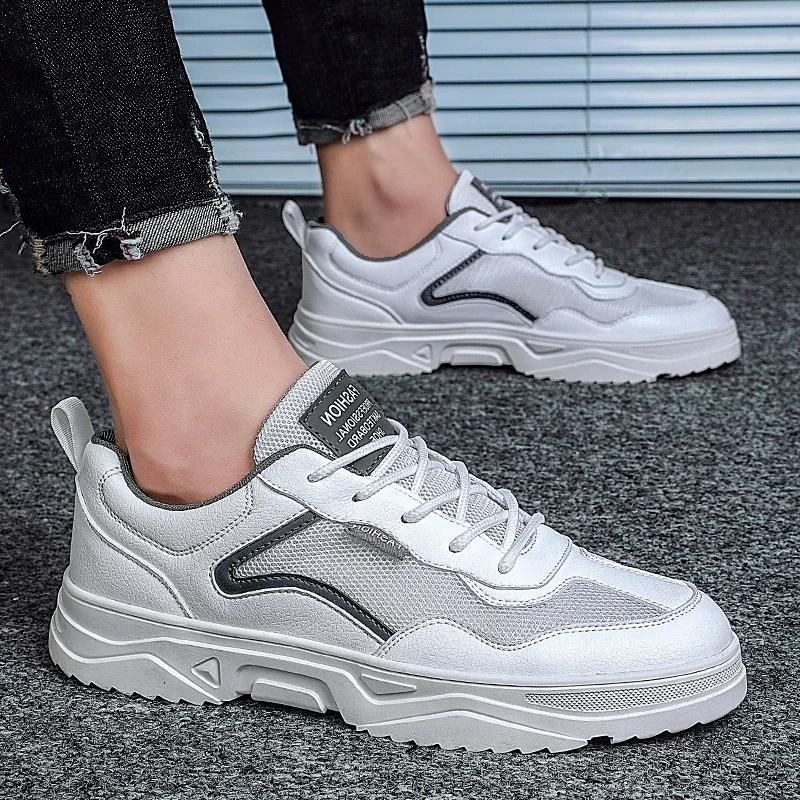 

Модные удобные мужские ботинки sapato, размеры 39, модные мужские белые вязаные слипоны, Повседневная мода 2020, дышащие китайские мужские