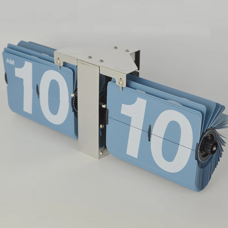 1 шт. большие цифровые часы 14 дюймов черного белого и синего цвета с откидной