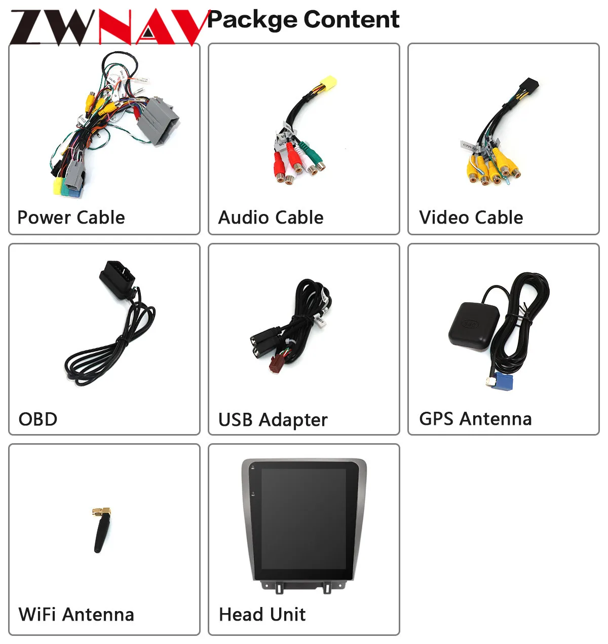 

12.1" Tesla style Car GPS Navigation Multimedia Play Display for Ford Mustang 2010 2011 2012 2013 2014 Radio stereo head unit