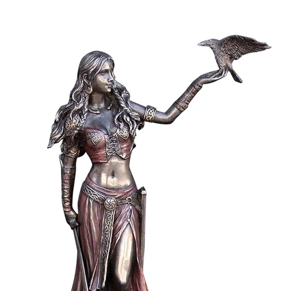 

The Greek Goddess Plouto Lucky Fortune Resin Home Angel Figurine Garden Art Sculpture Office Desktop Portrait