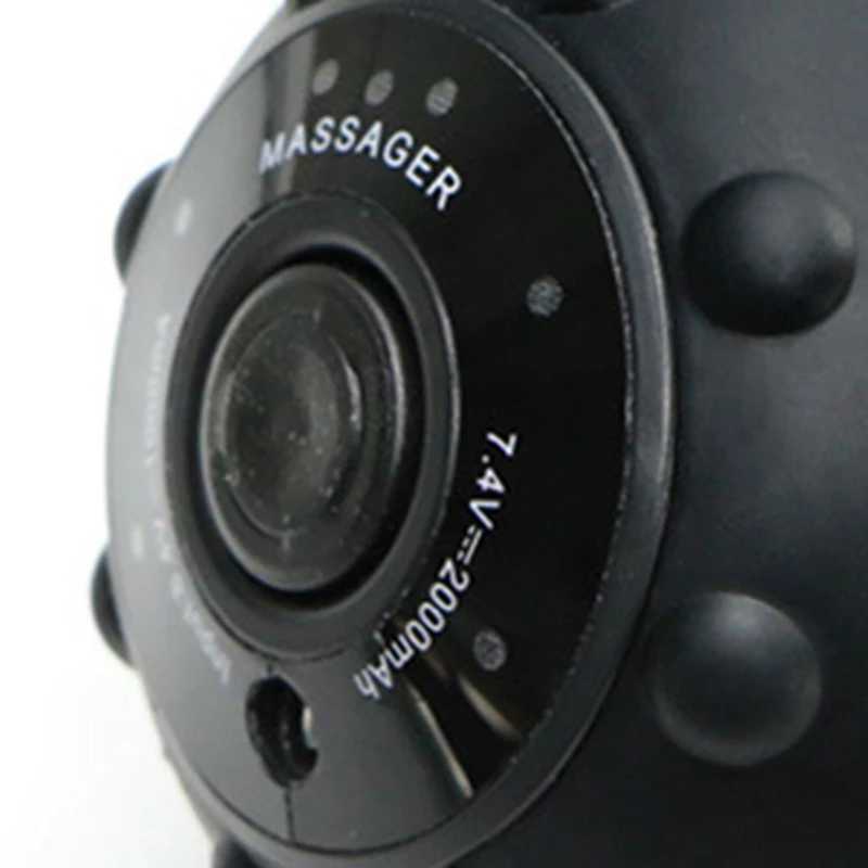 Электрический массажный мяч 12 Вт вибрирующий массажер для подошвенного фасциита