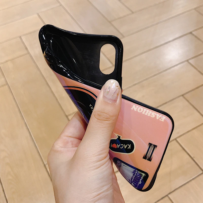 Blue Light Case for Huawei Y9 Prime P Smart 2019 Y7 Y6 P30 Lite Pro Nova 4e Cover Camera with Strap |