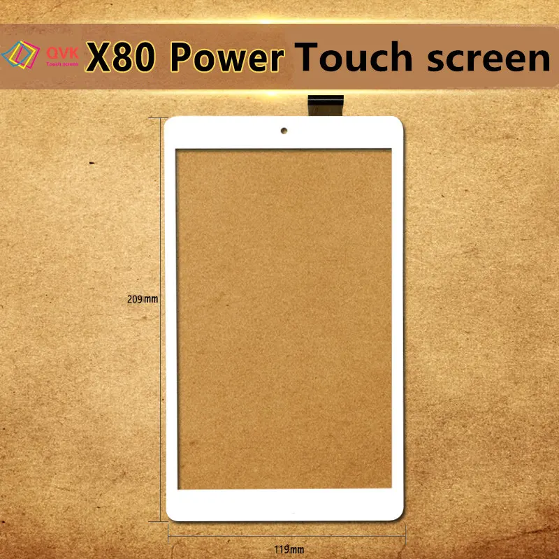 Белый 8 дюймовый сенсорный экран для TECLAST X80h X80HD X80Plus X80Pro X80Power емкостная сенсорная