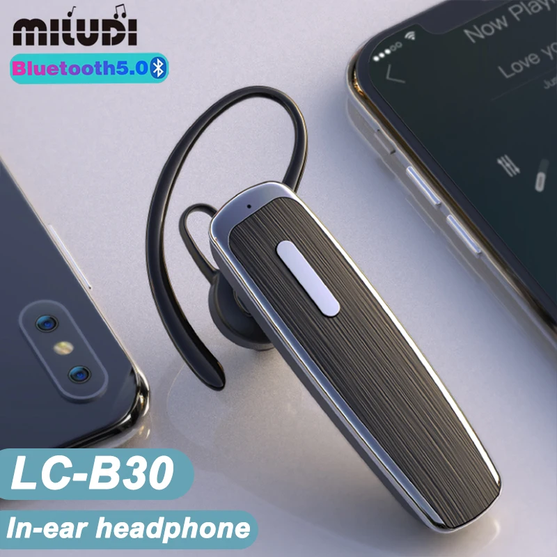 

LC-B30 TWS Wireless Bluetooth Headphone Business Headset Comfortable In-Ear Sport Earbud Works On All Smartphones Music Earphone