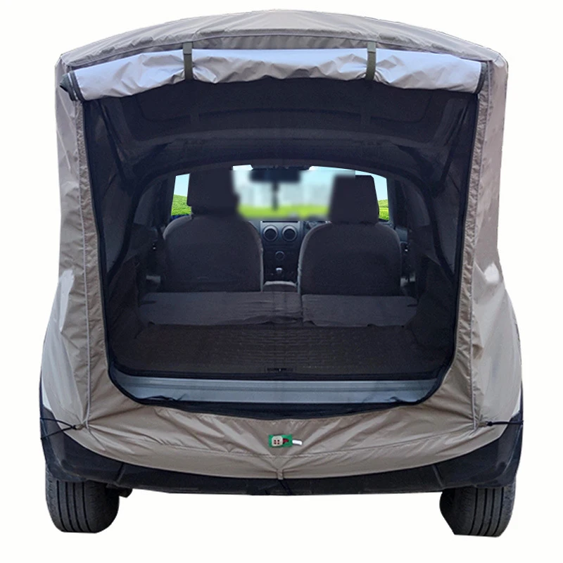

Car Trunk Tent Sunshade Rainproof Waterproof Tear Resistant Durable Anti-UV Tent Side Awning For SUV MPV Self-driving Tour