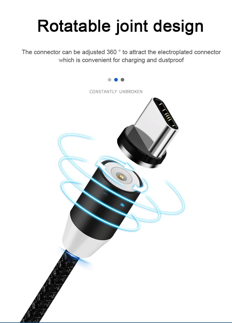 USB Тип C кабель Мобильный телефон Case CableMarjay цвета в ассортименте magnético Micro для iPhone