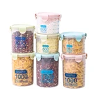 Пищевой контейнер, пластиковый кухонный холодильник, герметичная коробка для хранения, прозрачная пищевая канистра, новый прозрачный контейнер для сохранения свежести