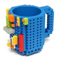350ml diy block puzzle mug coffee mug build on brick mug type building blocks cup drinkware drinking mug