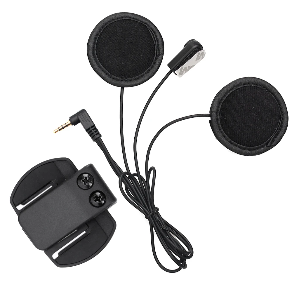 Fodsports Bluetooth Интерком Мотоцикл шлем гарнитура Аксессуары Наушники Микрофон клип