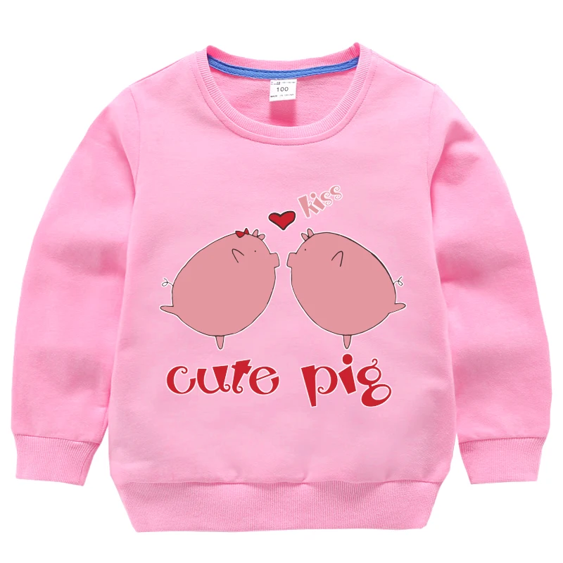 Толстовки с капюшоном для девочек Свитер малышей Топы маленьких мальчиков