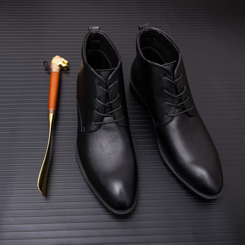 HEINRICH/качественные мужские ботинки сезон осень зима Мужская обувь из натуральной