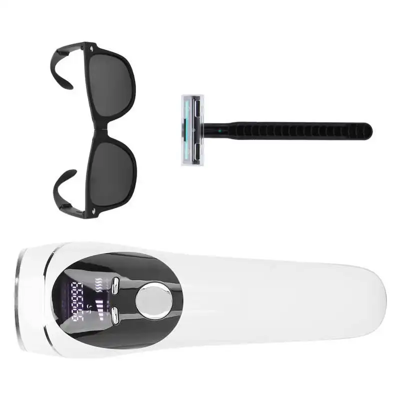 

Hair Cutting Machine Trimmer IPL Hair Removal Device Painless Men Women Hair Removal Machine (White 100-240V) Hair Cutter