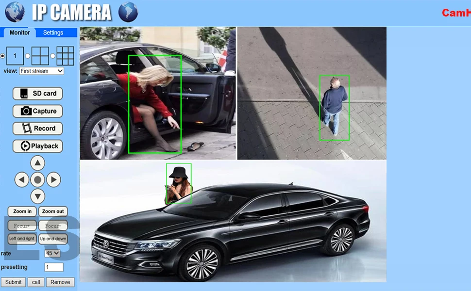 CamHi 5MP беспроводной 20X зум гуманоид Авто трек ИК PTZ скорость IP камера распознавание гуманоида Встроенный микрофон динамик 128 ГБ sd карта
