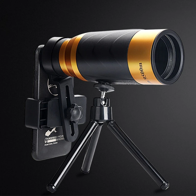 

Portable Waterproof Sight with Adjustable Tripod Universal Smart Phone Adapter for Shooting Bird Watching Hunting and