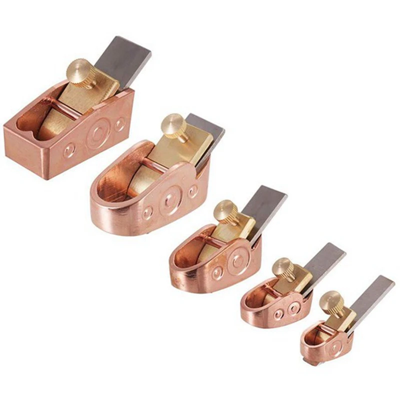 

5 Piece Luthier Tool Violin Viola Cello Instrument Making Tools Woodworking Plane Cutter Set Rose Gold