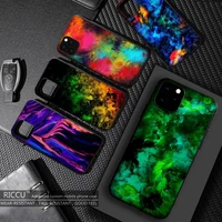 color abstract art phone case for iphone 11 12 mini pro max x xs max 6 6s 7 8 plus xr se2020 accessories cover
