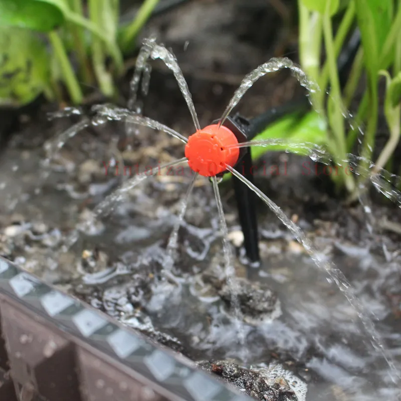 Микро Комплект капельного полива для растений 10 м автоматическая система наборы