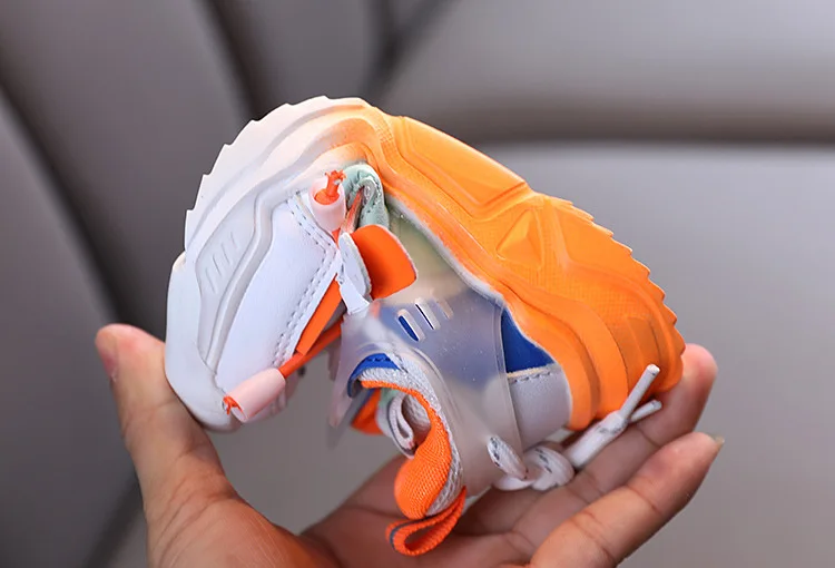 Zapatos informales para beb&eacute;s y ni&ntilde;os, zapatillas antideslizantes de fondo suave, transpirables, a la moda, para exteriores, Oto&ntilde;o, 2020-4