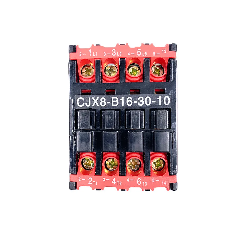 Контактор переменного тока 4 Винтовых клеммы 35 мм монтажная направляющая 220 В 50 Гц