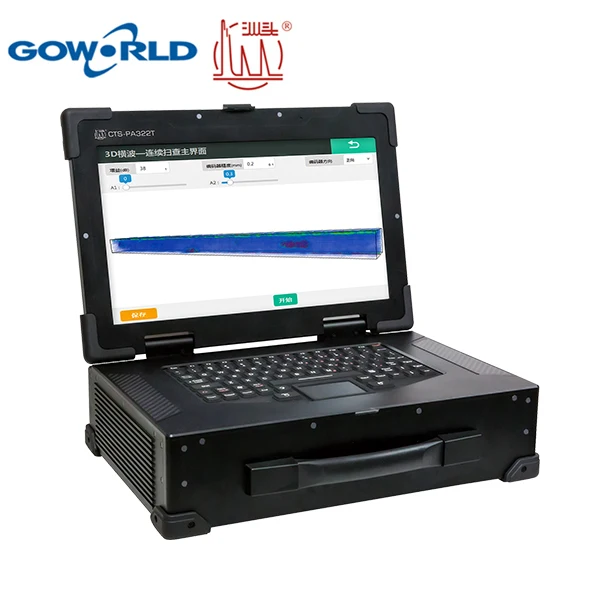 

CTS-PA322T TFM 3D imaging system Phased Array Ultrasonic Flaw Detector