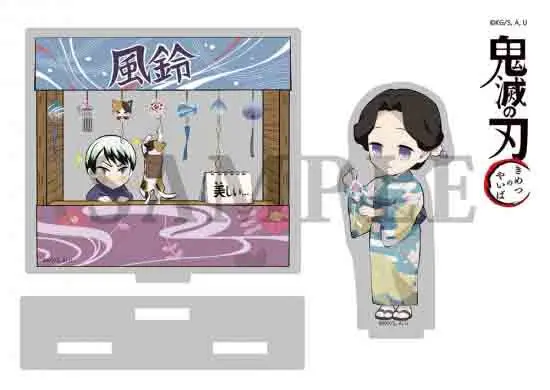 

Anime Demon Slayer Kimetsu No Yaiba Summerfest Acrylic Nezuko Zenitsu Anime Figure Decoration Plate Keychian Standing Sign