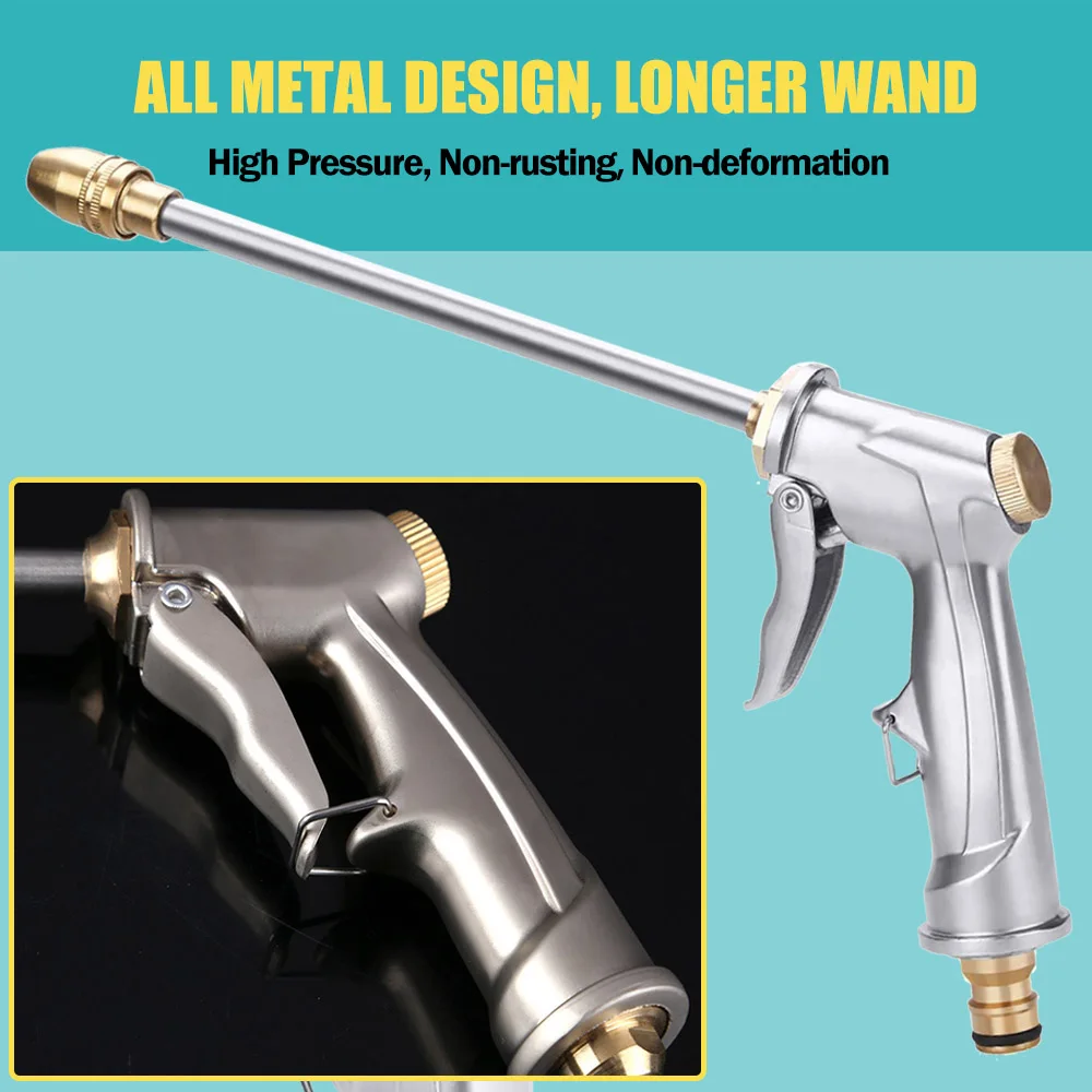 Домашняя Автомойка высокого давления автомобильный водяной пистолет шланг