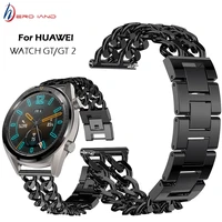 metal wrist strap for huawei watch gt gt 2 46mmgt active band bracelet for honor magic replaceable accessories watchbands
