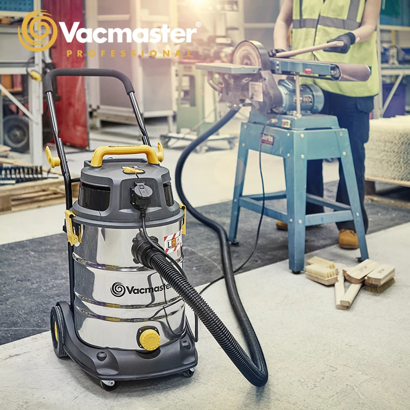 Vacmaster строительный пылесос мощный 1600W 30L мокрый сухой для дома циклонный