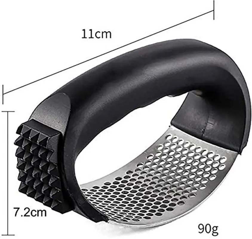 Пресс для чеснока бытовой Ручной пресс из нержавеющей стали имбиря кухонный