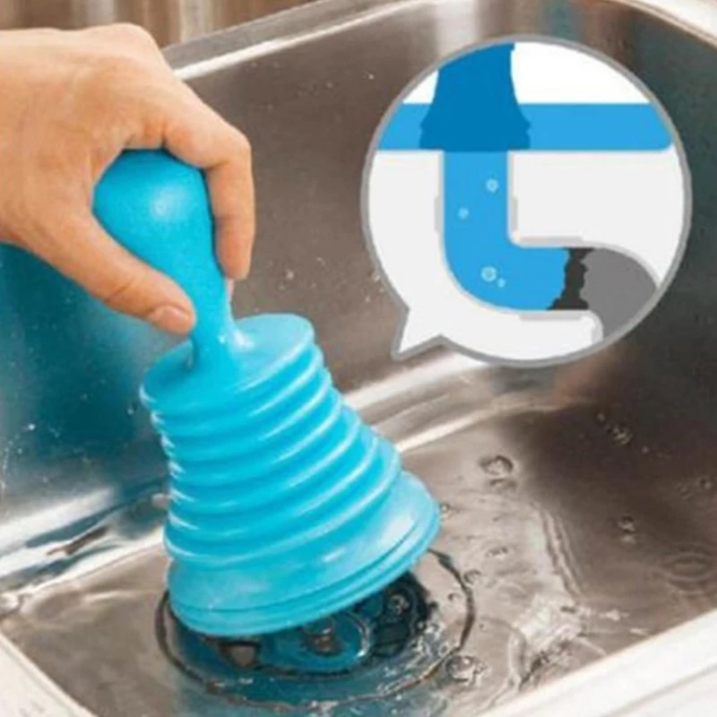 

Kitchen sink dredge pipe/toilet dredge squeeze drain cleaner skin suction device toilet suction device