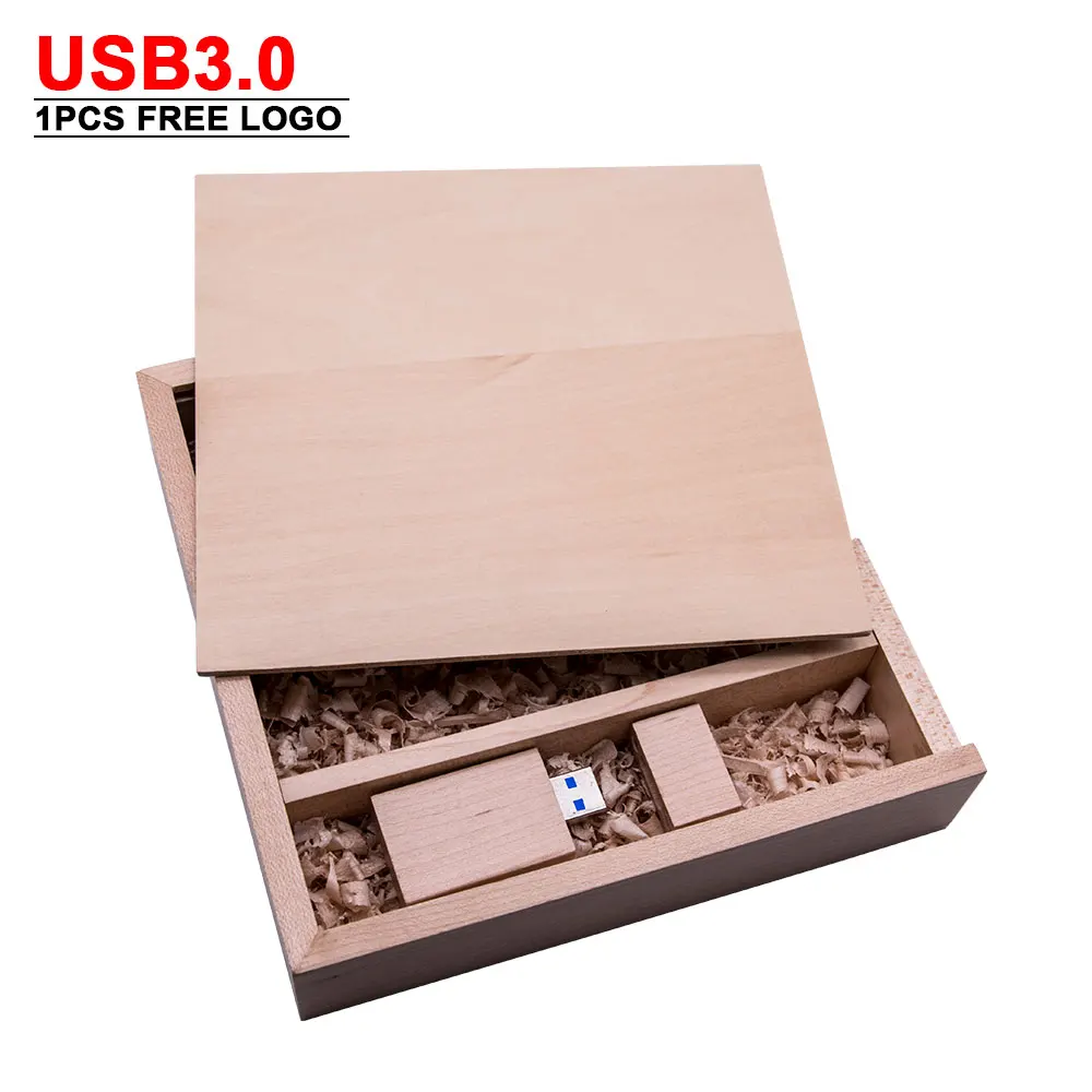 10 шт./лот (произвольный логотип) деревянные кресты католические USB + коробка флеш