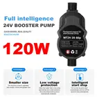 Миниатюрный автоматический водяной насос, бытовой насос с усилителем давления для Tapwater, насадка для душа, 24 В постоянного тока
