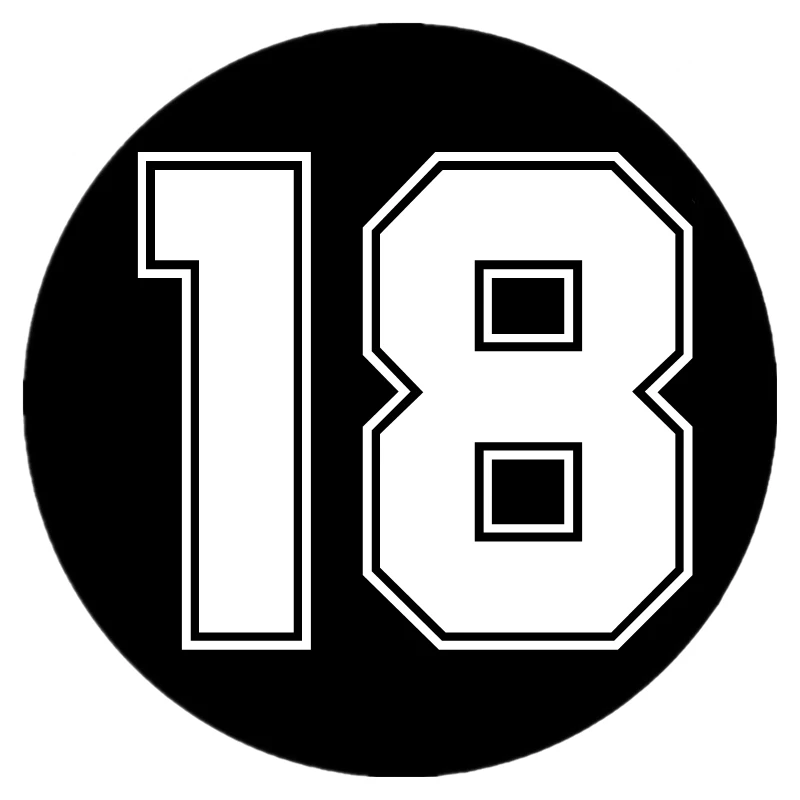 CK20181# наклейки на авто цифровой 18 водонепроницаемые машину наклейка для