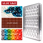 3D поликарбонатные шоколадные формы для шоколада, инструменты для бара, толстый лоток для торта, шоколадные формы, хлебобулочные Кондитерские инструменты